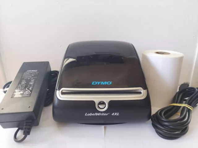 Dymo LabelWriter 4XL Thermal Label Printer With 220 Labels 1738542 !WORKS GREAT!