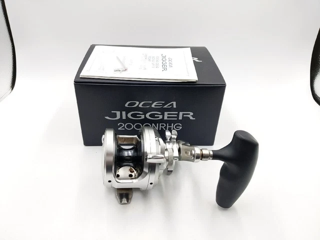 Shimano 17 Ocea Jigger 2000NRMG Baitcasting Reel Used w/Box