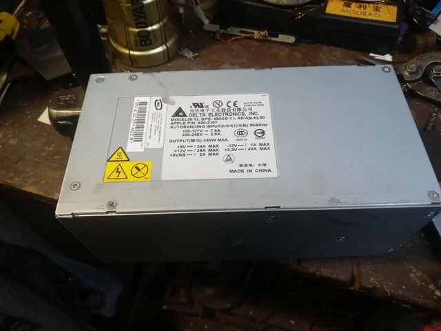 Delta DPS-450CB-1L  620-2107 450W Power Supply For XServe Raid Storage