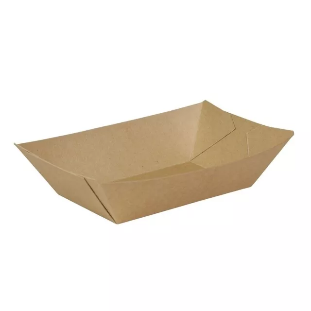 800x Boîtes de Snacks en Carton 500ml pour Avocat, Pommes Frites, Oignons Grillé