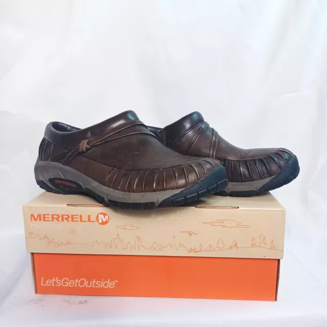 MERRELL SLIP ON Shoes Ladies US Size 10 J48184 Moc Brown $29.96 - PicClick