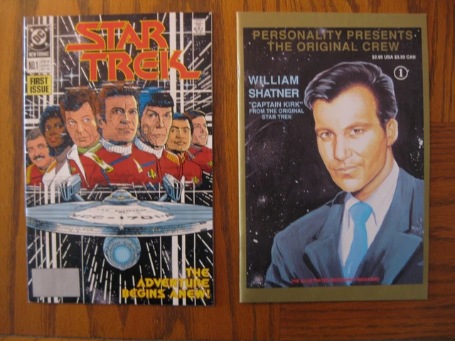 Star Trek DC and Personality Comics 4 High Grade Issue Lot including #1