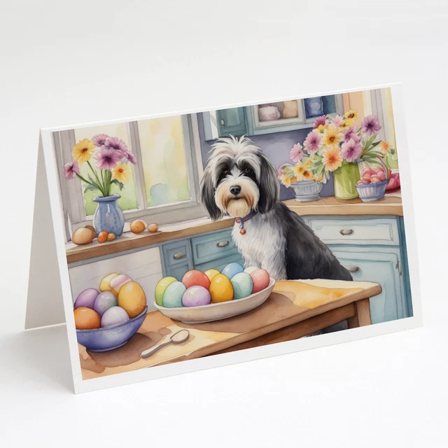 Tibetan Spaniel Dog Christmas Card (6" X 4") Blank Inside - With Envelope. Perfect Item For Any Dog Lover - View #6