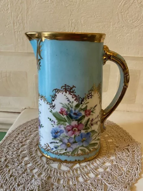 Vintage Royal Doulton Jug Hand Painted Floral