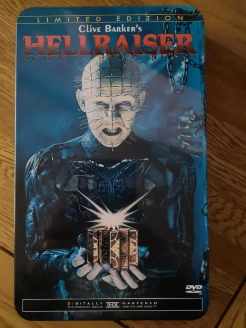 Hellraiser Hellbound Anchor Bay Region 1 Dvd 2 Disc Thx Limited Edition Tin
