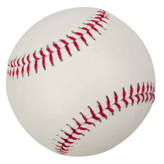 PVC Im Dunkeln Leuchtender Baseball Sporttrainingsbälle White