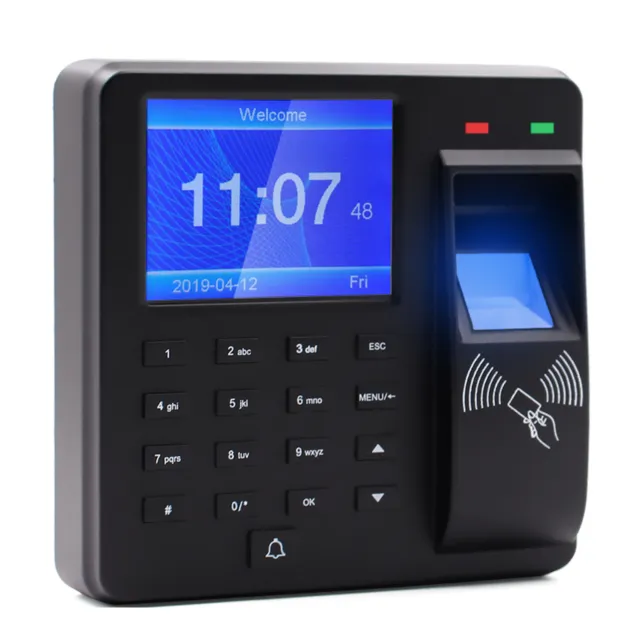 Access Control Fingerprint Employee Attendance Tracking Clocking in Machine G0U3