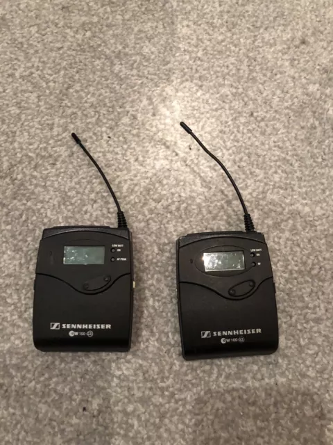 Sennheiser EW100 G3 606-648 Mhz GB Transmitter Receiver Microphone Wireless 3