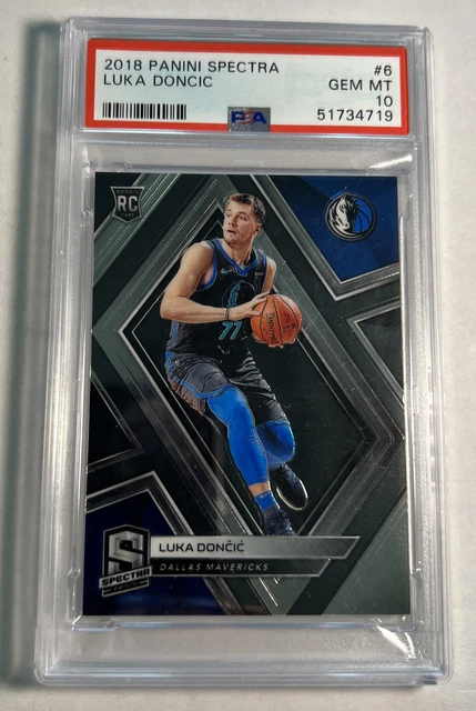 PSA10 Panini Spectra 見づらく Luka Doncic /49シリ