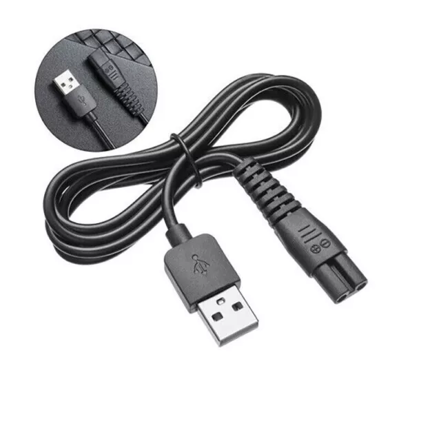 Elektrorasierer USB Ladekabel Netzkabel Ladegerät Elektroadapter für Mijia