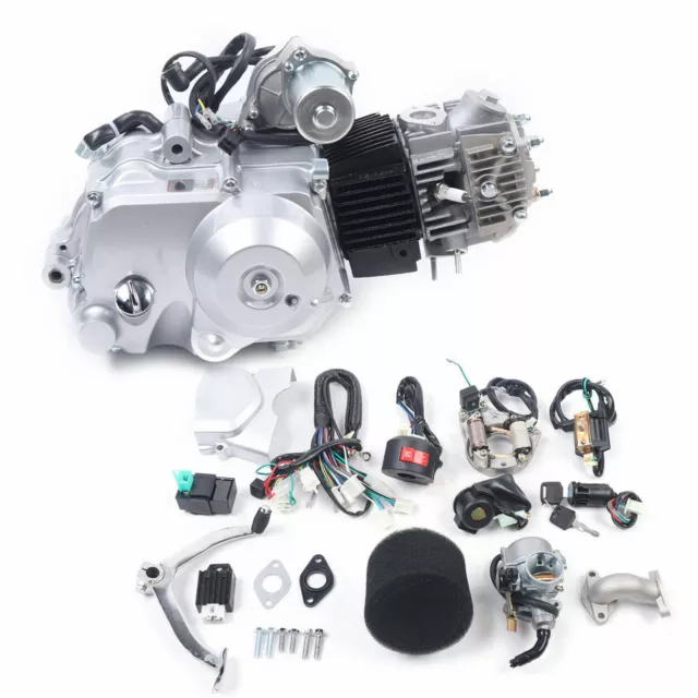 125CC 4-STROKE BICYCLE Engine Kit Petrol Gas Engine Motorised Dirt