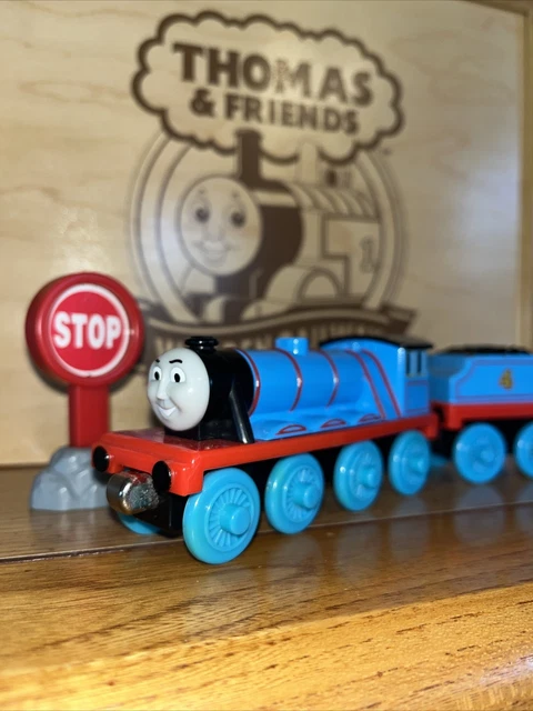 Groden Thomas Sign GORDON ! INTERACTIVE Railway Thomas Friends Train Htf ! Diecast Wooden ...
