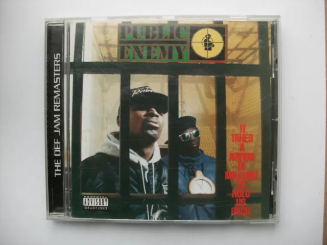 Public Enemy It Takes A Nation Of Millions To Hold Us Back CD 542 423-2 Def Jam