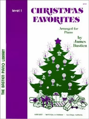 James Bastien Christmas Favorites Level 1 (Sheet Music) Bastien Piano Library