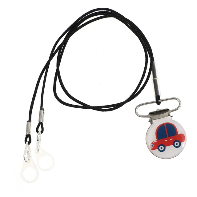 Nastro portante per apparecchi acustici clip per occhiali cavo bambino binaurale corda protettiva