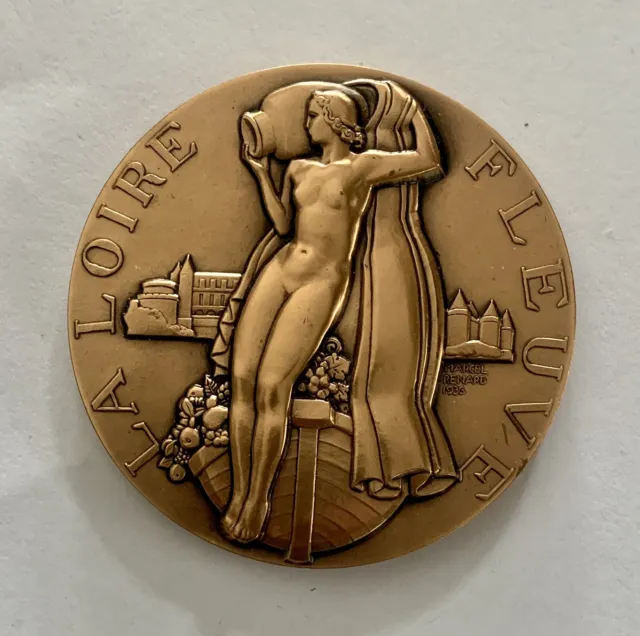 ✨Médaille bronze, LA LOIRE FLEUVE - Marcel Renard - ST DENIS EN VAL - Loiret 45✨