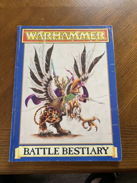 Warhammer Fantasy Battle Bestiary OOP Rare