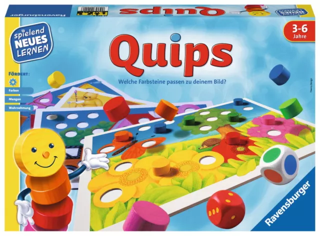 Ravensburger Spielend Neues Lernen Farbzuordnungsspiel Quips 24920