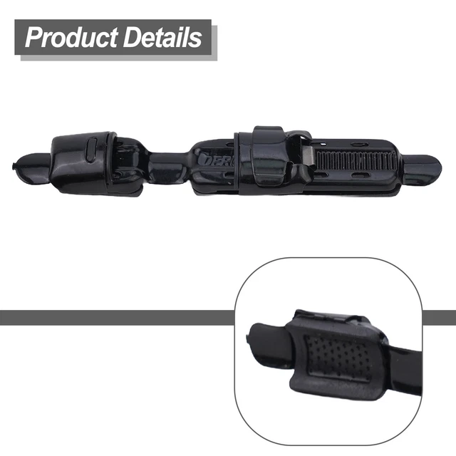 Porte-moulinet De Pêche Professionnel - Acier Inoxydable Argenté - Taille 12.5 X 1.9 Cm