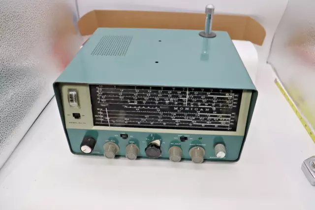 Receptor de radioaficionados de comunicación de onda corta Heathkit mohicano GC-1A