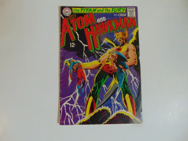 DC The Atom And Hawkman # 40 Silver Age Comic Book