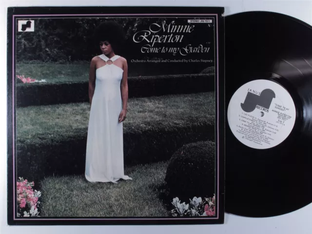 MINNIE RIPERTON Come To My Garden JANUS LP VG++ wlp j