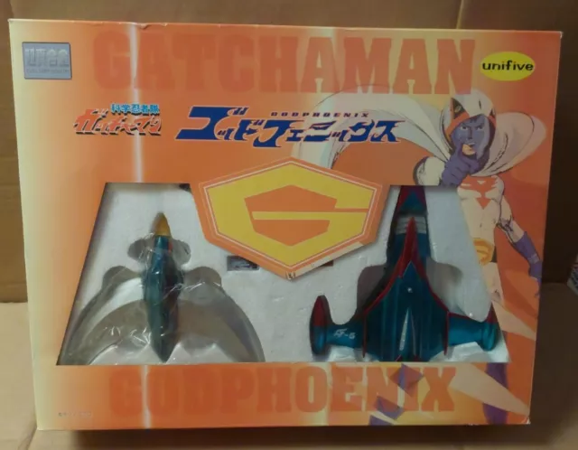 Gatchaman God Phoenix Alternate Version Unifive Battle Of The Planets Diecast