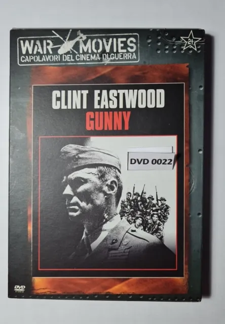 Dvd N° 21 -  War Movies - Gunny - Clint Eastwood - Gazzetta Dello Sport - Guerra