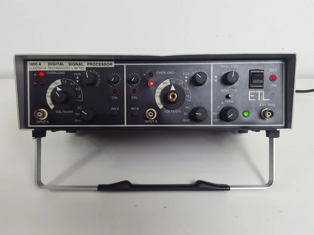 Elecdata ETL 3800 A Digital Signal Processor Lab