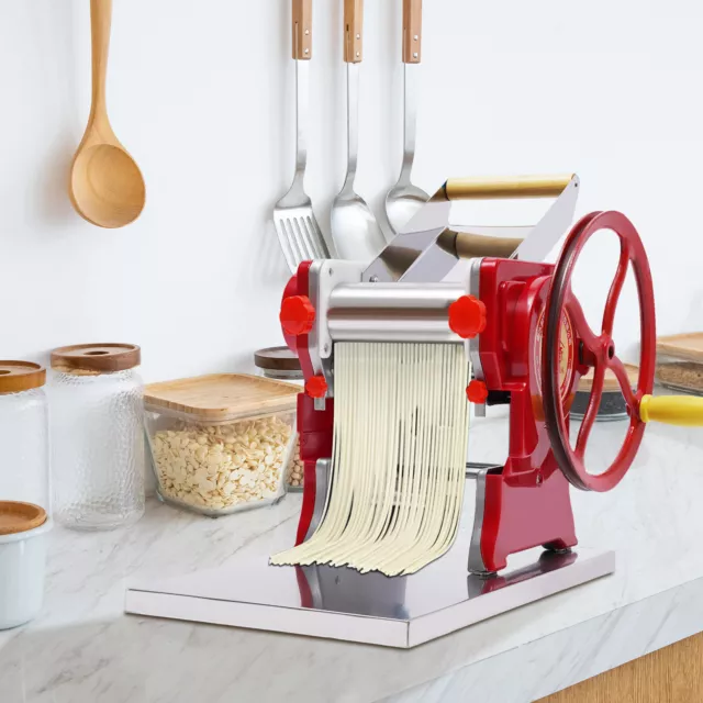 Manual Pasta Machine dumpling Maker Press noodles producing high yield 0.5-5mm
