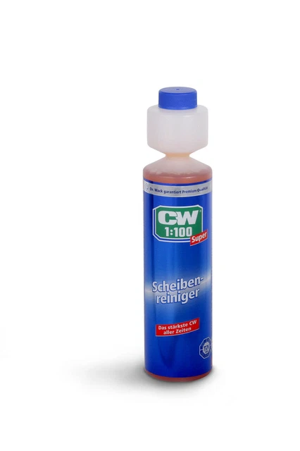 Dr. Wack CW 1:100 Super Scheibenreiniger Konzentrat Scheibenreiniger 250 ml