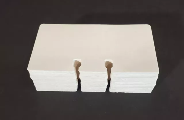 Rolodex C24 Vintage Refill Cards White Blank Unruled 2.25"x4" 150ct NOS