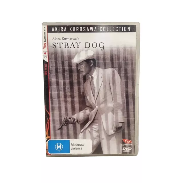 Stray Dog Region 4 DVD 1949 Akira Kurosawa Japanese film noir drama movie Rare