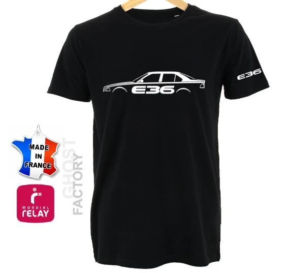 T-shirt Grand Drift Auto avec BMW M3 e36 - France