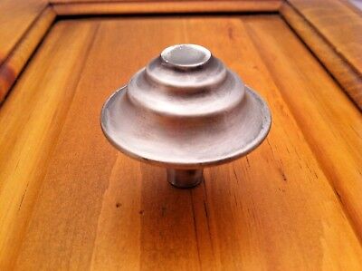 New  Brushed Satin Pewter Asian Peaked Cabinet Knob Knobs Free Shipping