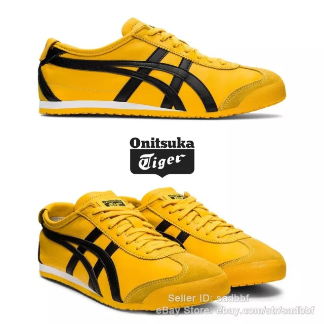 Trendy Onitsuka Tiger MEXICO 66 Unisex Yellow 1183C102-751 2024 Running Sneakers