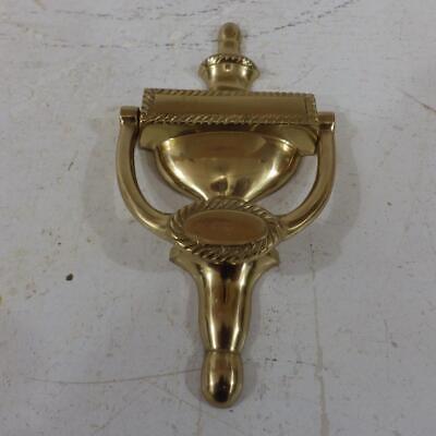 Superior brass 3184 polished brass georgian style door knocker 165 mm
