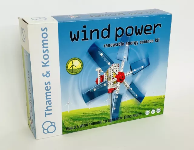 Thames and Kosmos Wind Power Experiment Kit plus Hydraulic Robotic Arm