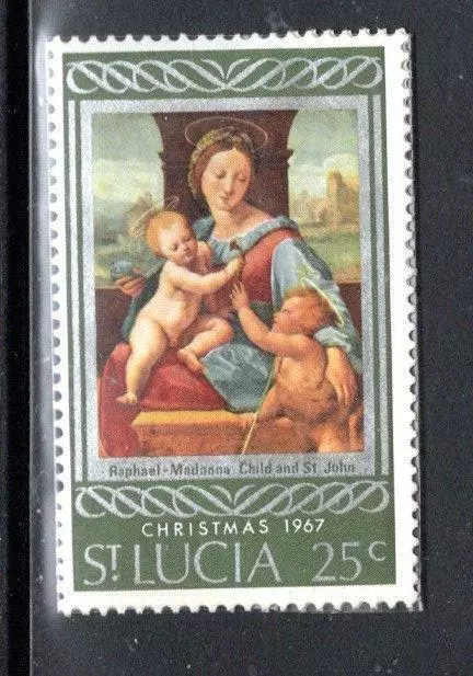 St Lucia Stamps     Mint Hinged   Lot 1970Aw