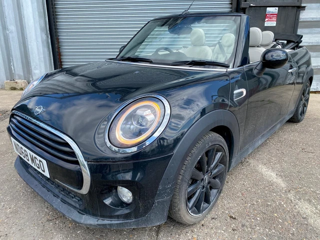 2019 68 Reg Mini Cooper Convertible 1.5 Damaged Repairable Salvage