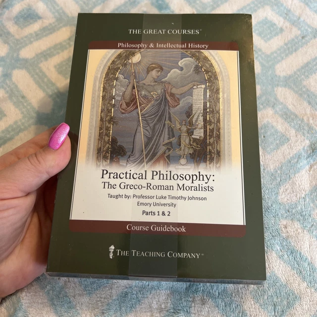 SEALED Great Courses Practical Philosophy Greco Roman Moralists 4 DVD Set Book