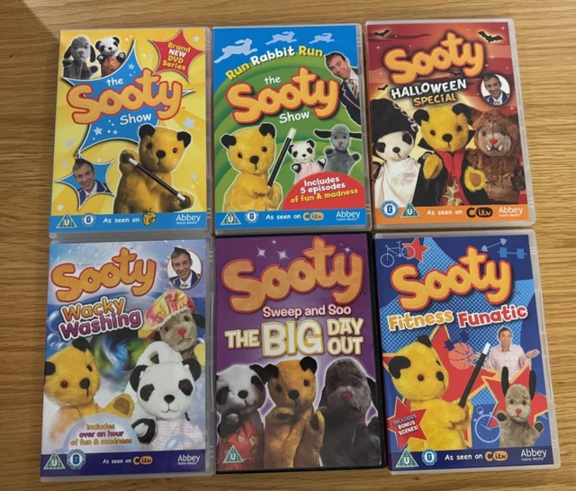 RARE THE SOOTY Show Dvd Run Rabbit Run CITV Uk Seller Tested £9.95