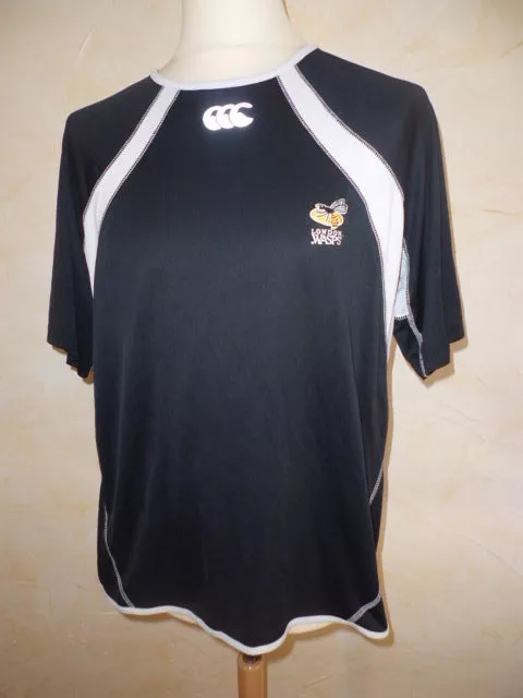 Maillot de rugby entrainement LONDON WASPS CANTERBURYTaille  L