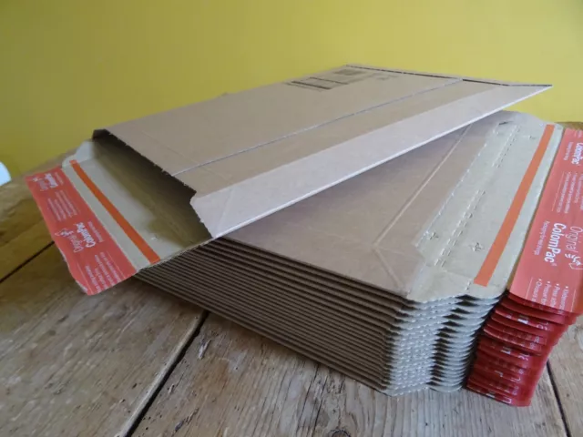 20 x ColomPac CP 010 05 Rigid All Board Envelopes  265mm x 357mm Original