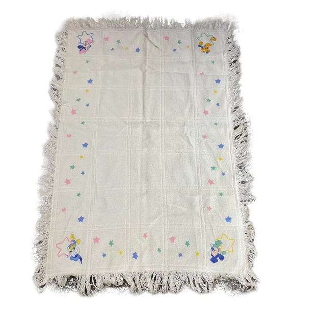 VINTAGE DISNEY BABIES Mickey Minnie Mouse Donald Duck Pluto Fringe