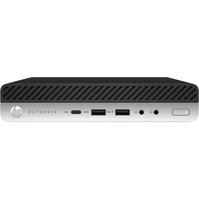 HP EliteDesk 800 G3 DM, i5-7500 3.8 Ghz 4C, 256 GB, 8 GB, Win 10 Pro (C)