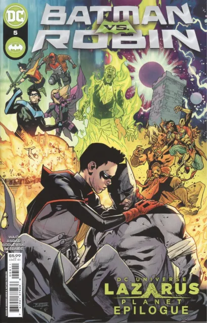 Batman Vs Robin #5 Cover A Mahmud Asrar (Lazarus Planet) Vf/Nm Dc Hohc 2023
