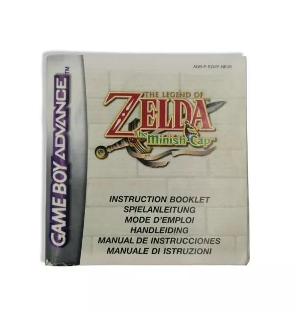 The Legend of Zelda - Minish Cap Anleitung Nintendo Game Boy  Booklet