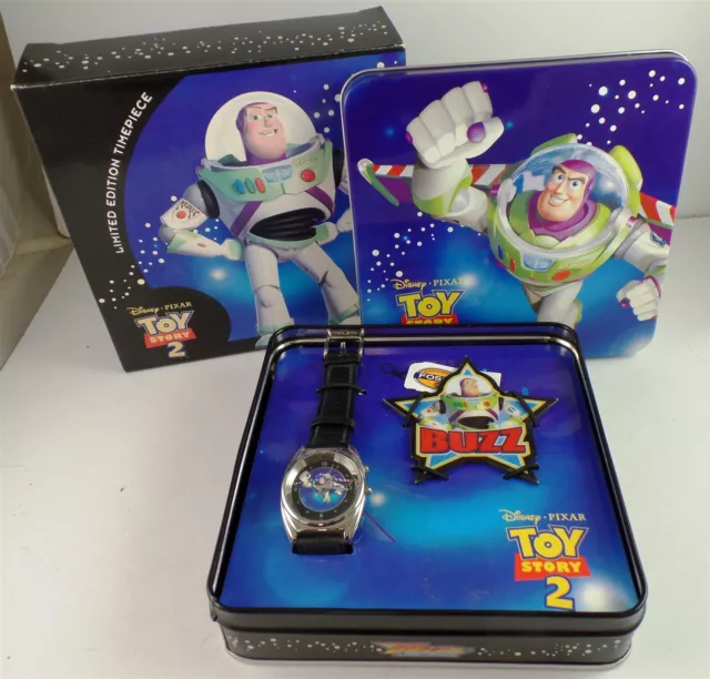 Rare Toy Story2 WATCH Buzz Lightyear Fossil 1999 Limited Edition 152/3000 NEW Rare Toy Story2 WATCH Buzz Lightyear Fossil 1999 Limited Edition 152/3000 NEW