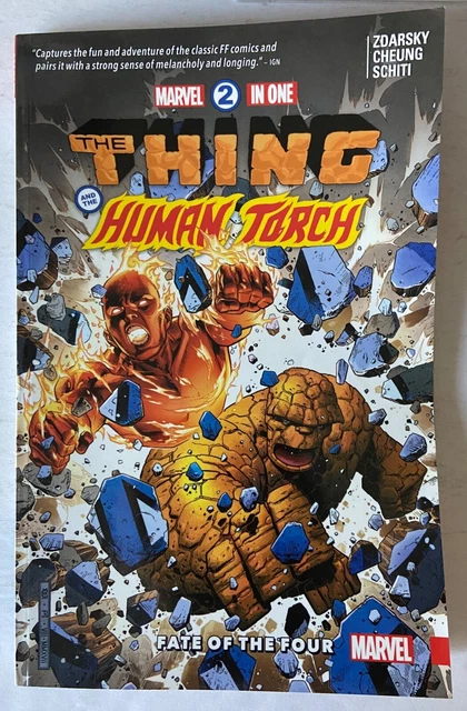 MARVEL TWO-IN-ONE Vol 1 FATE OF THE FOUR TPB Thing & Human Torch Zdarsky 2018